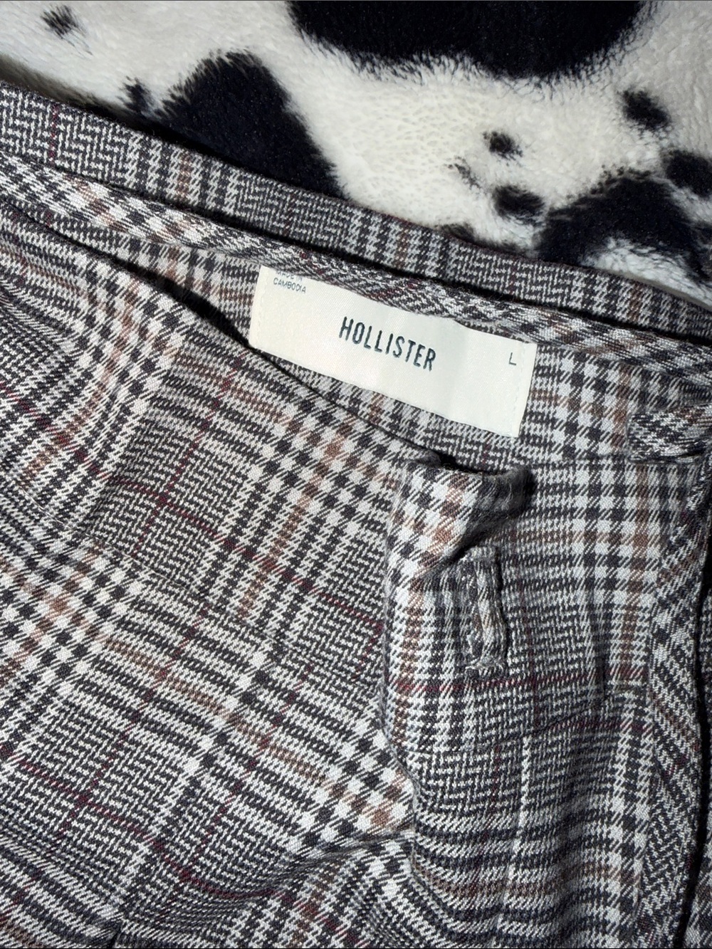 Hollister Plaid Pleated Mini Skirt